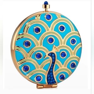 Estee Lauder Posh Peacock Perfecting Setting Powder Compact
